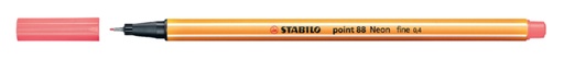 [633112] Fineliner STABILO Point 88 /033 Fin rouge fluo