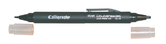 Feutre-calligraphe Itoya CL10 1,5mm-3,0mm noir