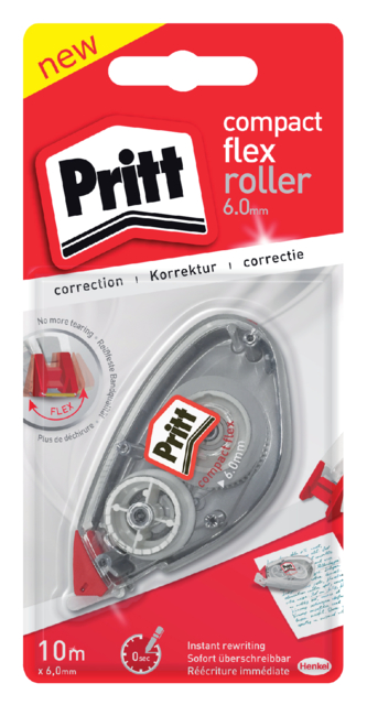 Roller correcteur Pritt Compact Flex 6mmx10m blister