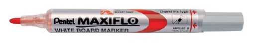 [920442] Viltstift Pentel MWL5S Maxiflo whiteboard rond 1mm rood