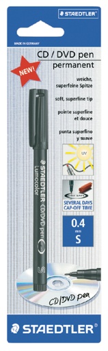 [631375] Feutre CD Staedtler 0,4mm noir