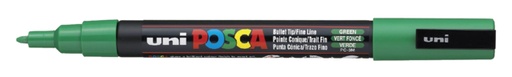 [630962] Verfstift Posca PC3M fijn donkergroen