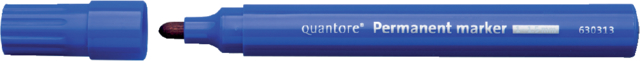 Marqueur Quantore permanent Pointe ogive 1-1,5mm bleu