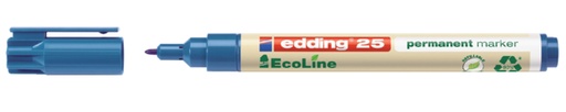 [920583] Viltstift edding 25 Ecoline rond 1mm blauw