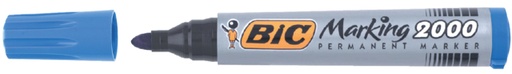 [635683] Viltstift Bic 2000 ecolutions rond large blauw