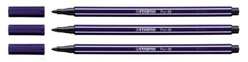 [633193] Viltstift STABILO Pen 68/22 medium Pruisisch blauw