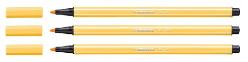 [633185] Feutre STABILO Pen 68/44 Medium jaune