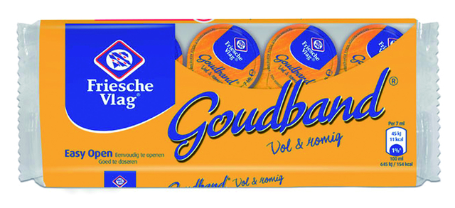 Lait condensé Friesche Vlag Goudband entier 7,5g 10 capsules