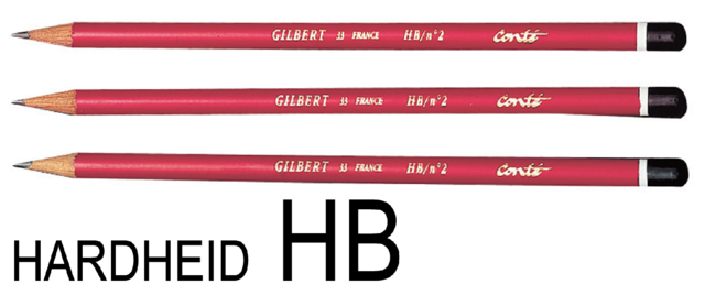 Crayon BIC Gilbert 33 ogive HB
