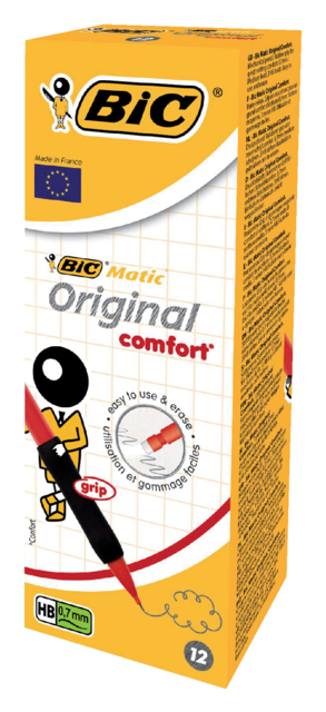 Portemine BIC Matic Original Comfort Grip HB 0,7mm