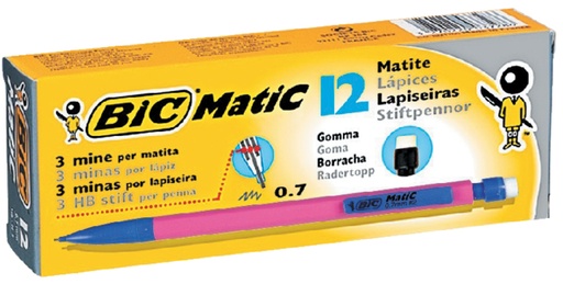 [640240] Portemine BIC Matic Original HB 0,7mm