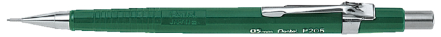 Portemine Pentel P205 HB 0,5mm vert