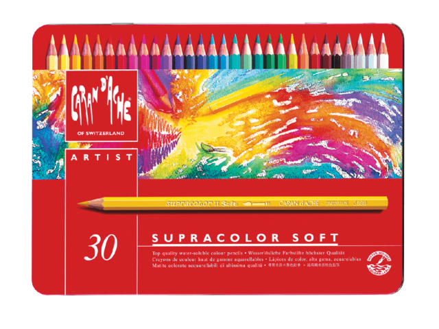 Crayon de couleur Caran d’Ache Supracolor 12pcs assorti