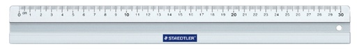 [343000] Liniaal Staedtler 563 300mm metaal