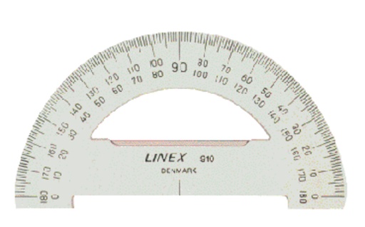 [736410] Gradenboog Linex 910 diameter 10cm 180graden transparant