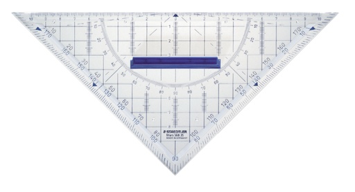 [736025] Geodriehoek Staedtler 568 220mm transparant