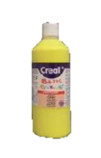 [142285] Gouache Creall Basic jaune primaire 500ml