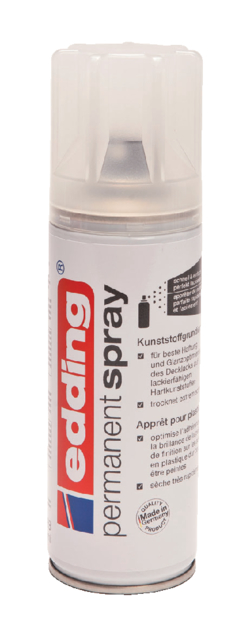 Spray edding 5200 Apprêt pour Plastique Incolore