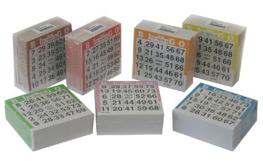 [099992] Bloc Bingo Haza 105x105mm 20x 25 feuilles