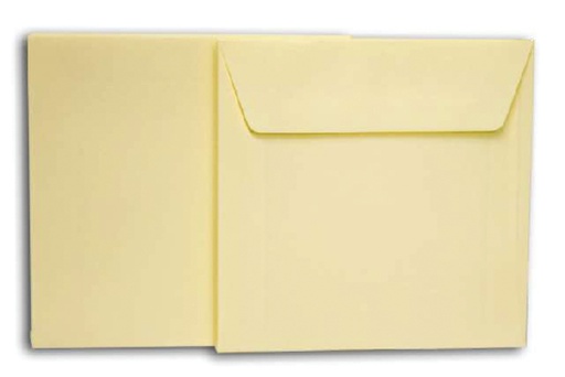 [170229] Dubbele kaart Papyrus Envelpack Design vierkant 140x140mm wit 894446 set van 5