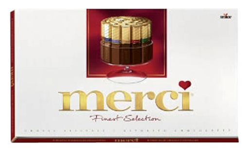 [890334] Chocolat Merci Finest Selection 400g