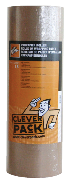 Papier d’emballage CleverPack kraft 70g 50cmx220m