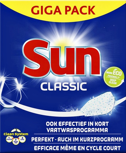 [891668] Tablette lave-vaisselle Sun Professional Classic 188 pièces