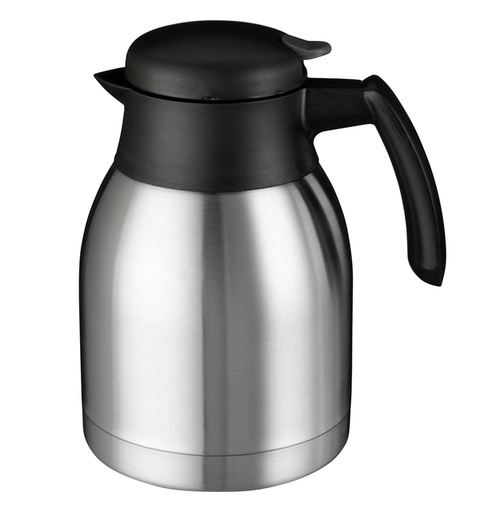 [890462] Thermoskan Bravilor dubbelwandig 1.5 liter RVS zwart