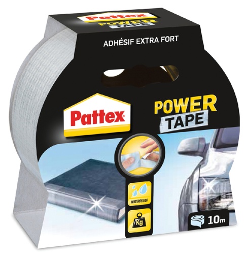 [836316] Plakband Pattex Power Tape 50mmx10m transparant