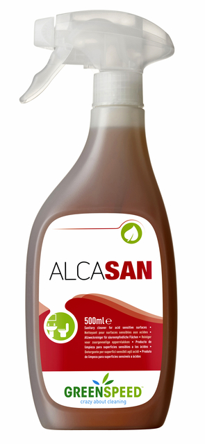 Nettoyant sanitaire Greenspeed Alcasan spray 500ml