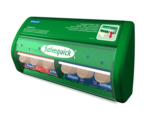 [892577] Pleisterdispenser Salvequick met inhoud