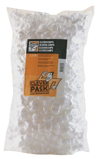 [820305] Chips de remplissage CleverPack blanc sac 2,5L