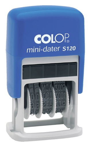 [351015] Tampon Dateur Colop S120 Mini-Dater 4mm Français