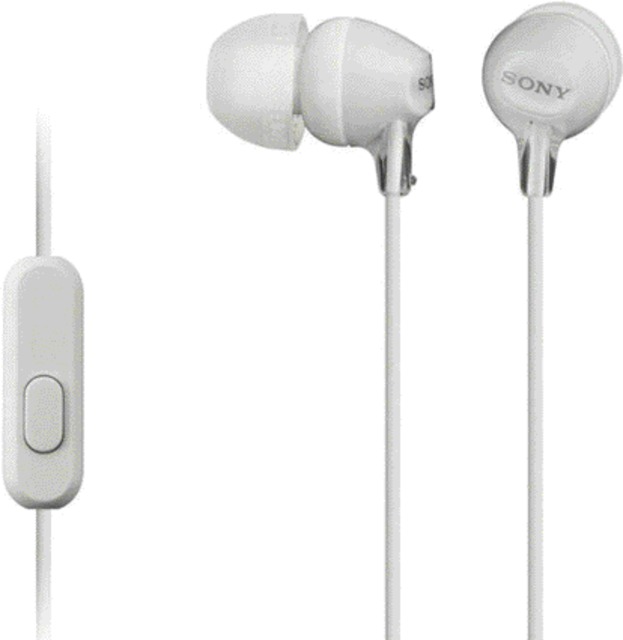 Ecouteurs Sony EX15AP Basic blanc