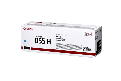 [405617] Cartouche toner Canon 055H bleu