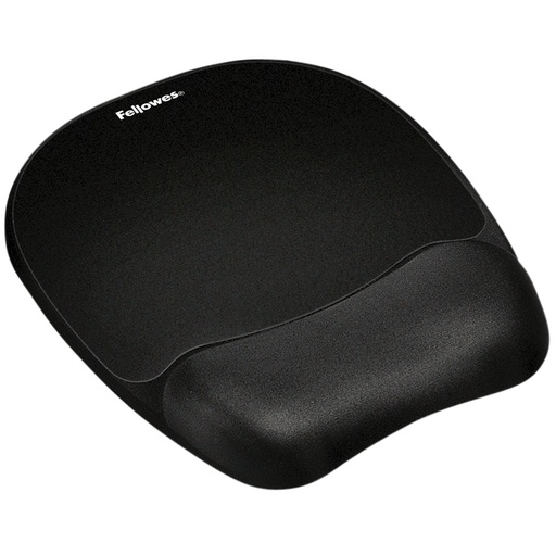 [436407] Tapis souris avec repose-poignets Fellowes à mémoire de forme noir