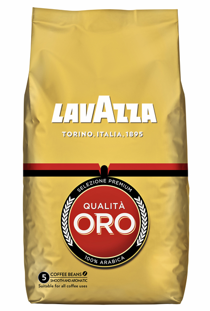 Koffie Lavazza bonen  Qualita Oro 1000gr