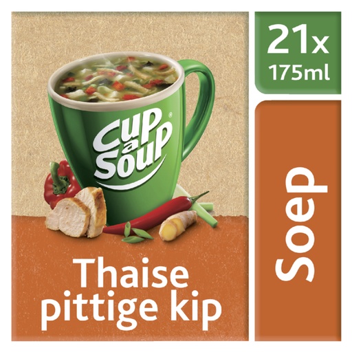 [890195] Cup-a-Soup Unox Poulet spicy thaï 21x 175ml