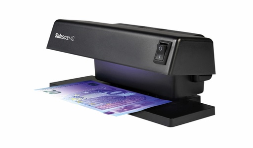 [392725] Détecteur de faux billets Safescan 40 UV noir