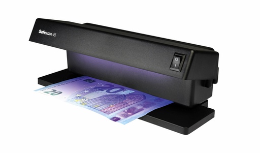 [392726] Détecteur de faux billets Safescan 45 UV noir