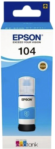 [412275] Recharge d'encre Epson 104 T00P240 bleu