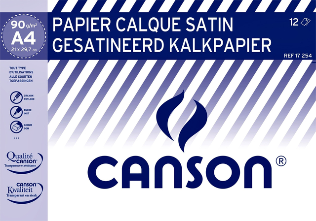 Papier calque Canson A4 90g