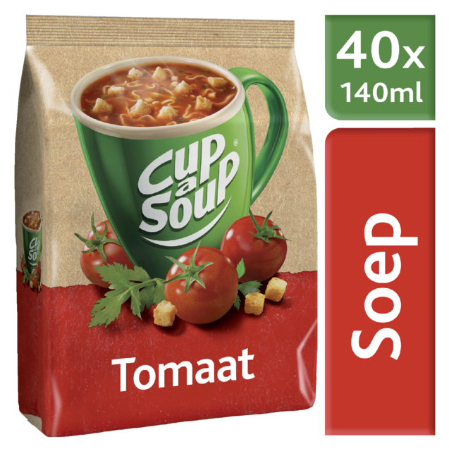 Cup-a-Soup Unox Tomate sac pour distributeur 140ml