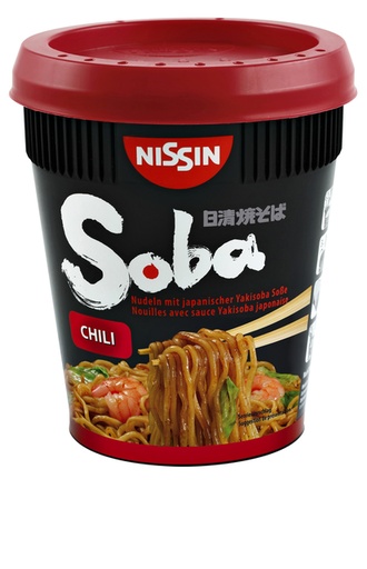 [890543] Noodles Nissin Soba chili cup