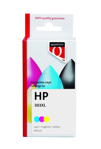 [841121] Cartouche d'encre Quantore alternative pour HP T6403AE 303XL couleur HC