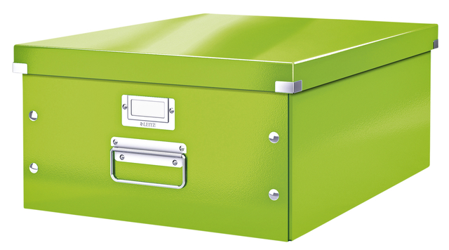 Boîte de rangement Leitz WOW Click & Store 369x200x482mm vert