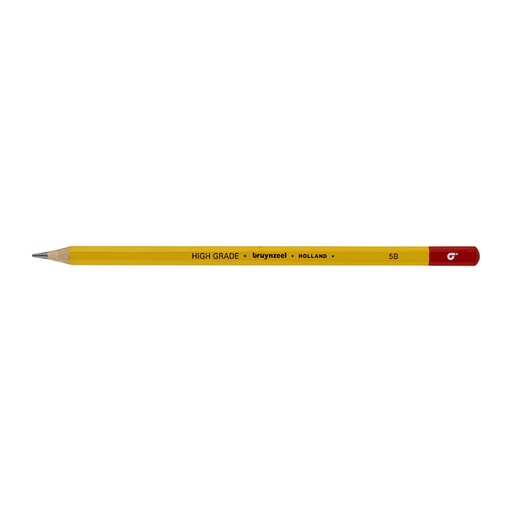 [640291] Crayon graphite Bruynzeel Burotek 5B gris