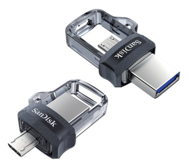 Clé USB 3.0 SanDisk Dual Micro Ultra 128Go