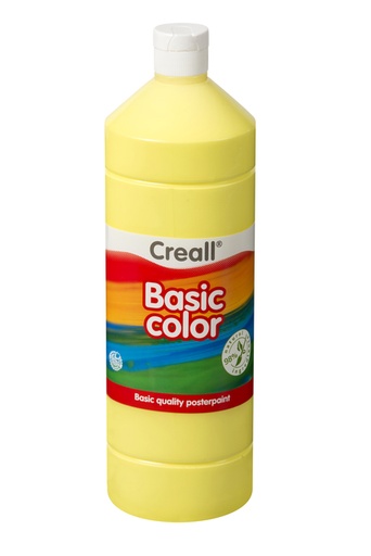 [1000003] Plakkaatverf Creall basic lichtgeel 1000ml