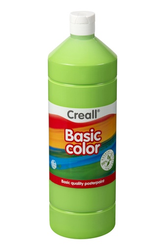 [1000007] Plakkaatverf Creall basic lichtgroen 1000ml